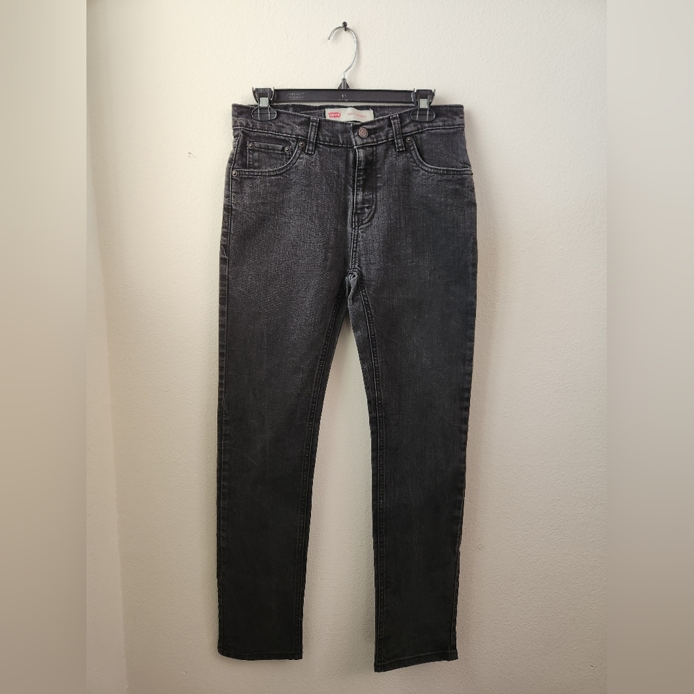 Levi's Boys' 510 Skinny Jeans Fit Performance Denim Black Size‎ 18 Regular
